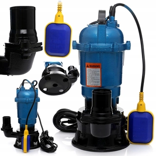 Zavlažovanie záhrady - LIATINA Vodné čerpadlo septiku s brúskou 4150W FLOAT